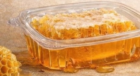 Mel com favos — 1 pedaço